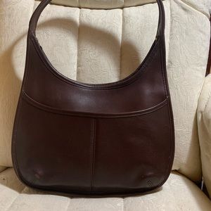 Coach vintage brown leather Ergo hobo bag